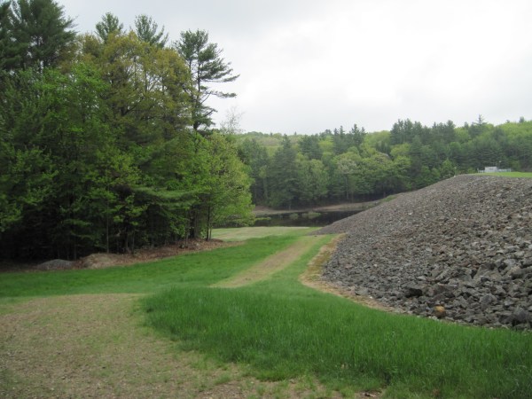 Backside of Blackwater Dam